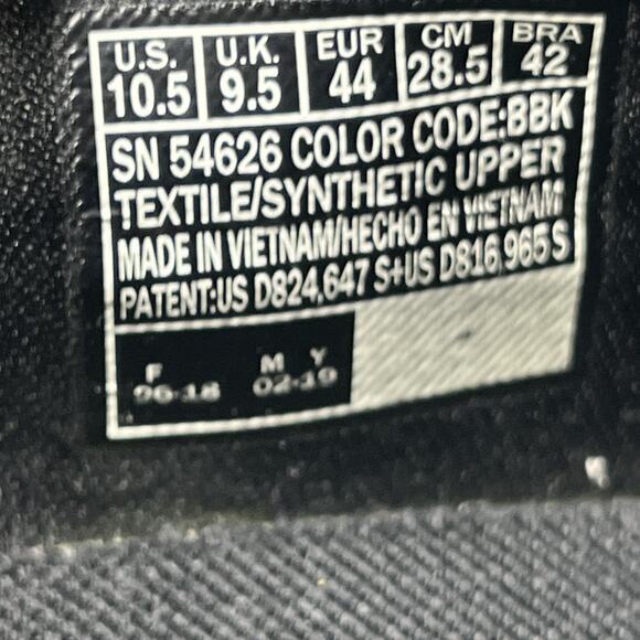 Skechers Mens Go Walk Max Privy Black Sneaker Size 10.5 - Picture 5 of 8